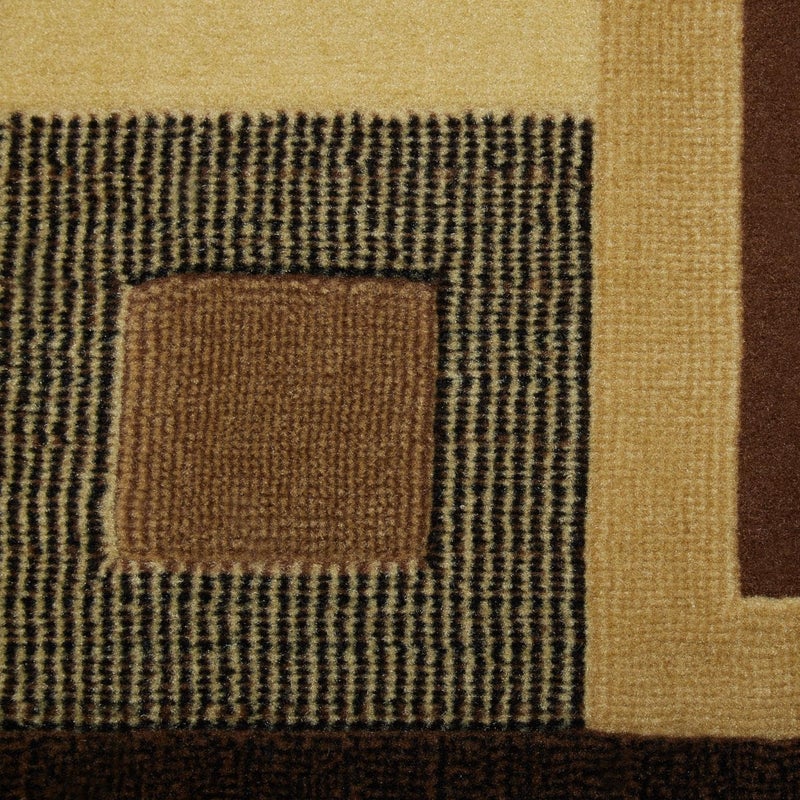 Home Dynamix Catalina Virginia Abstract Area Rug, Geometric Black/Brown 3'3"x5'2" - Image 3